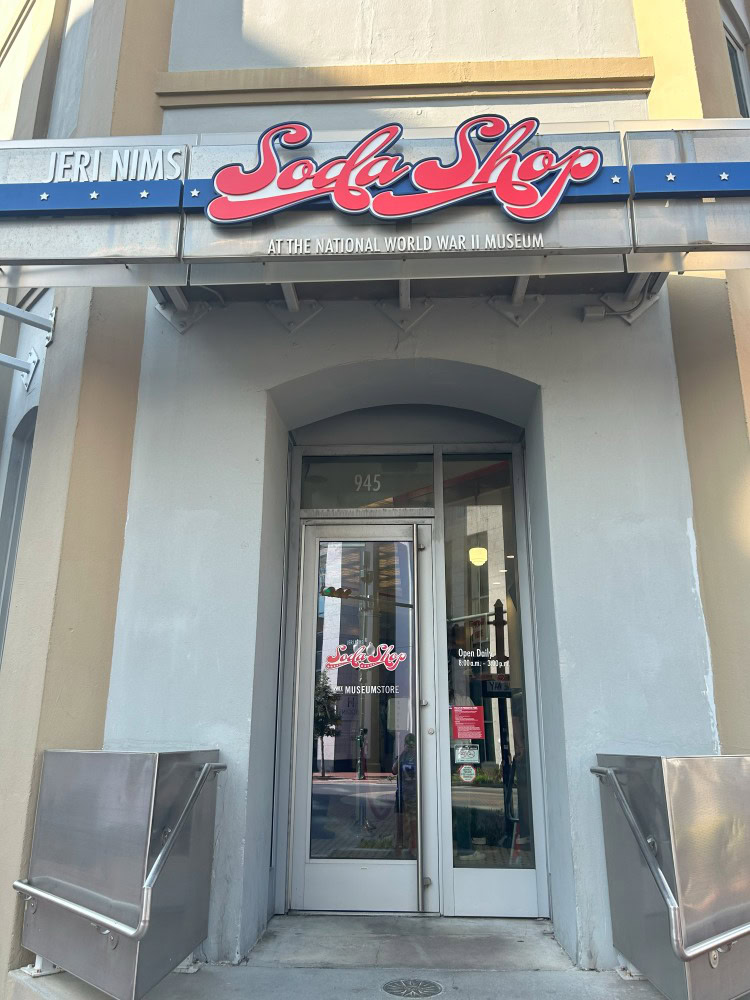 Jeri Nims Soda Shop a dining option at National WWII Museum