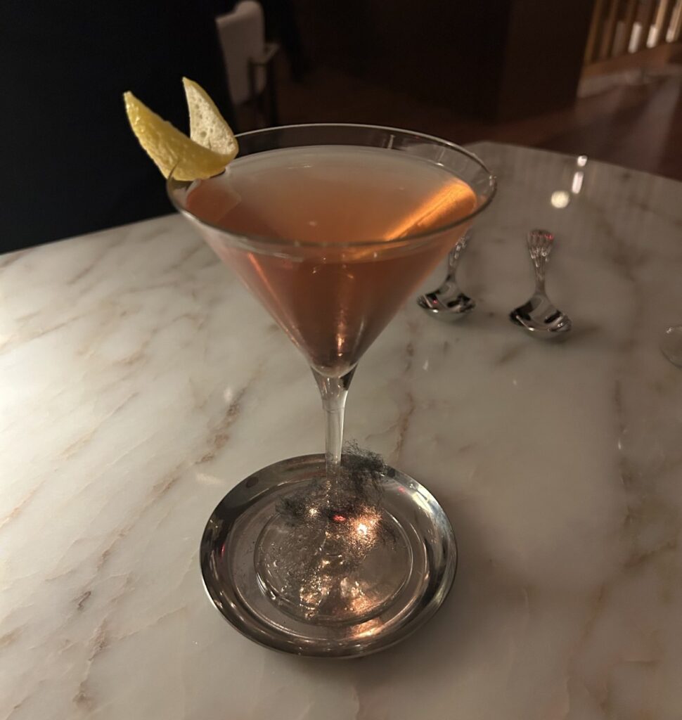 The Alchemy is Taylor Swift's signature cocktail served at 1587 Prime Steakhouse