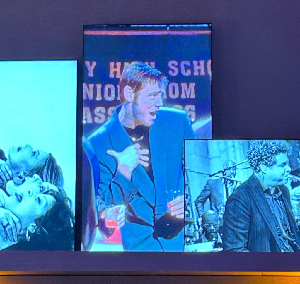 A display of celebrities and icons like Jim Carry who was once the iconic host of the Saturday Night Live.