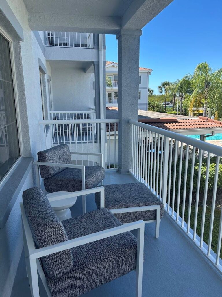 Comfortable suite interior at DoubleTree Suites by Hilton Hotel Naples