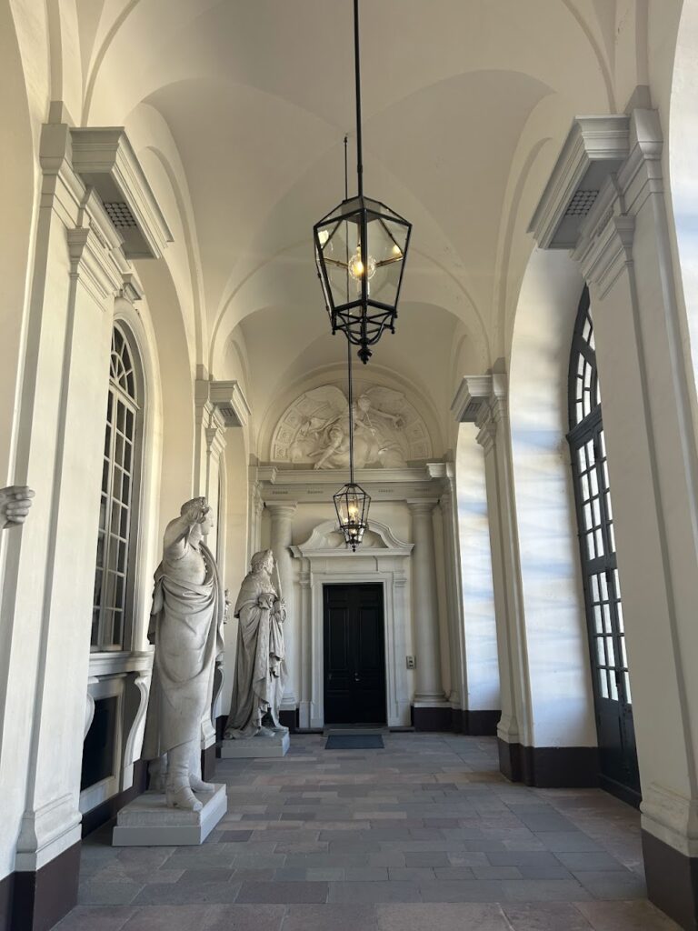 Lavish interior design and historic furnishings inside Stockholm Palace
