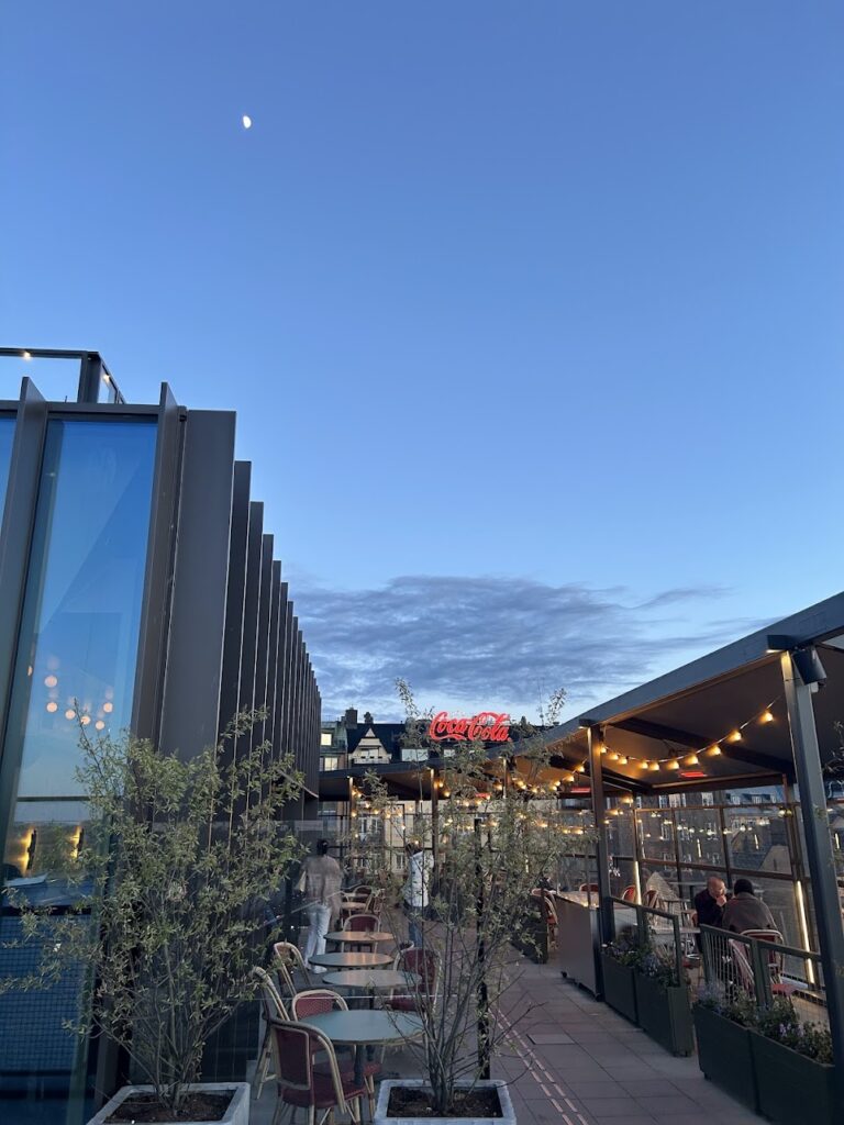 Gondolen restaurant and bar atop Katarinahissen Viewpoint, a place to visit in Stockholm
