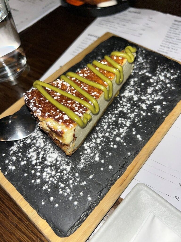 A dessert served at Vinvalvet 1644, visited on a 3 day trip to Stockholm.