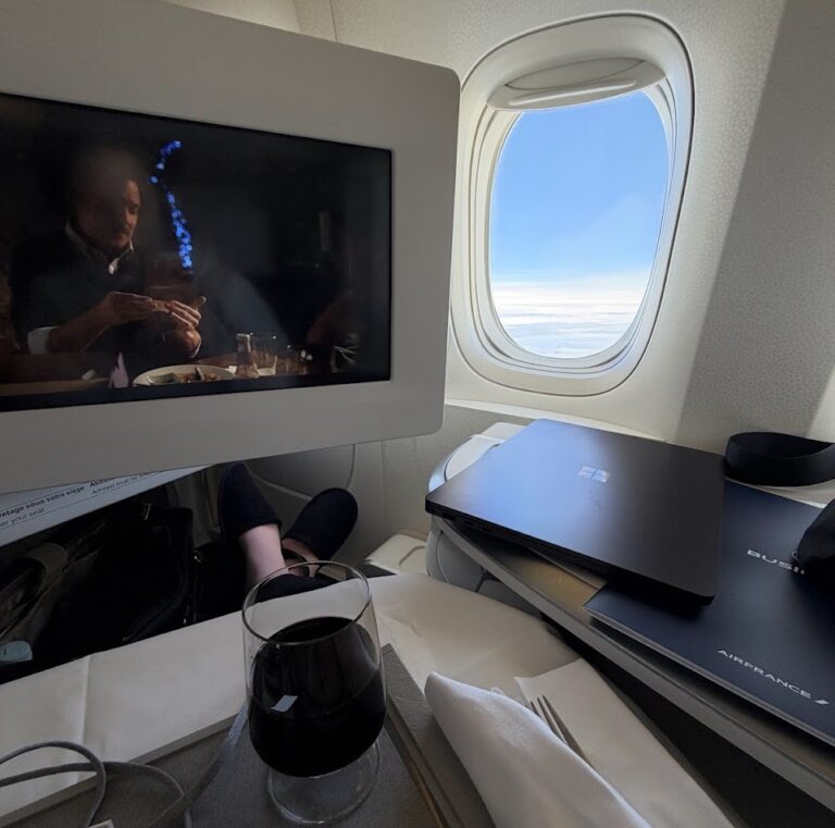 My First Time Flying Air France Business Class: An Honest Review