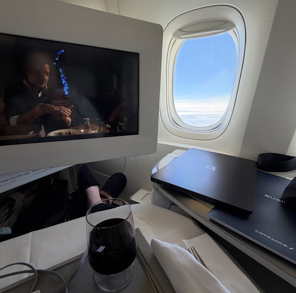 My First Time Flying Air France Business Class: An Honest Review