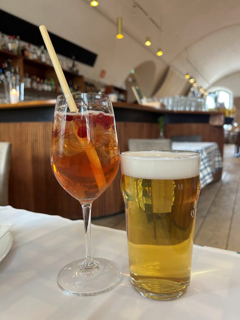 Craft beer tasting at Suomenlinna Brewery inside the historic sea fortress