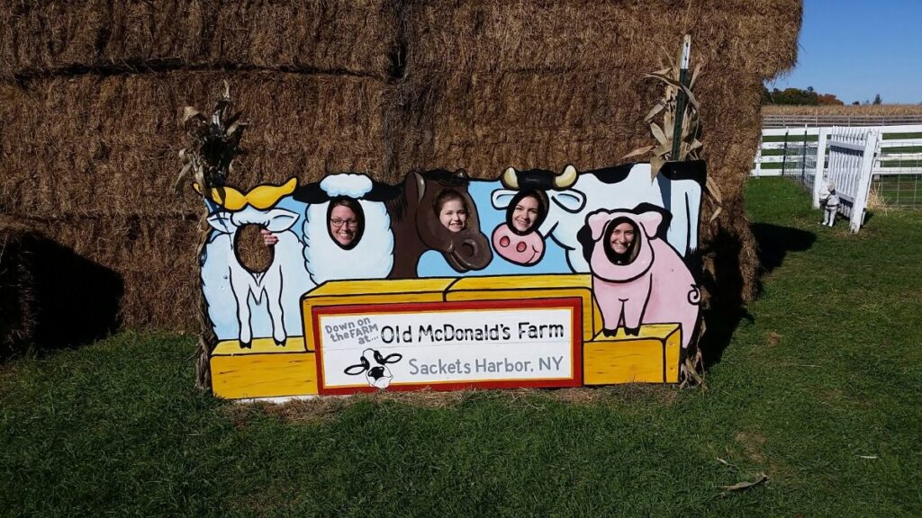 Family-friendly animal encounters at Old McDonald's Farm, a must visit in Sackets Harbor