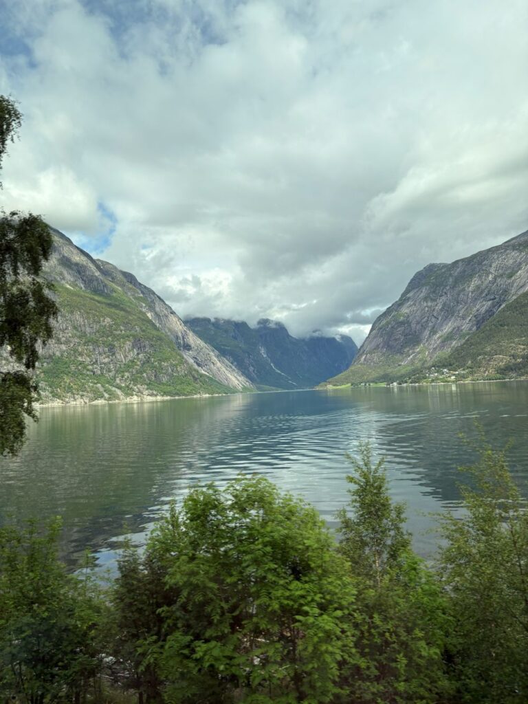 Scenic views across the vast Hardangervidda during a Trafalgar guided tour of Norway