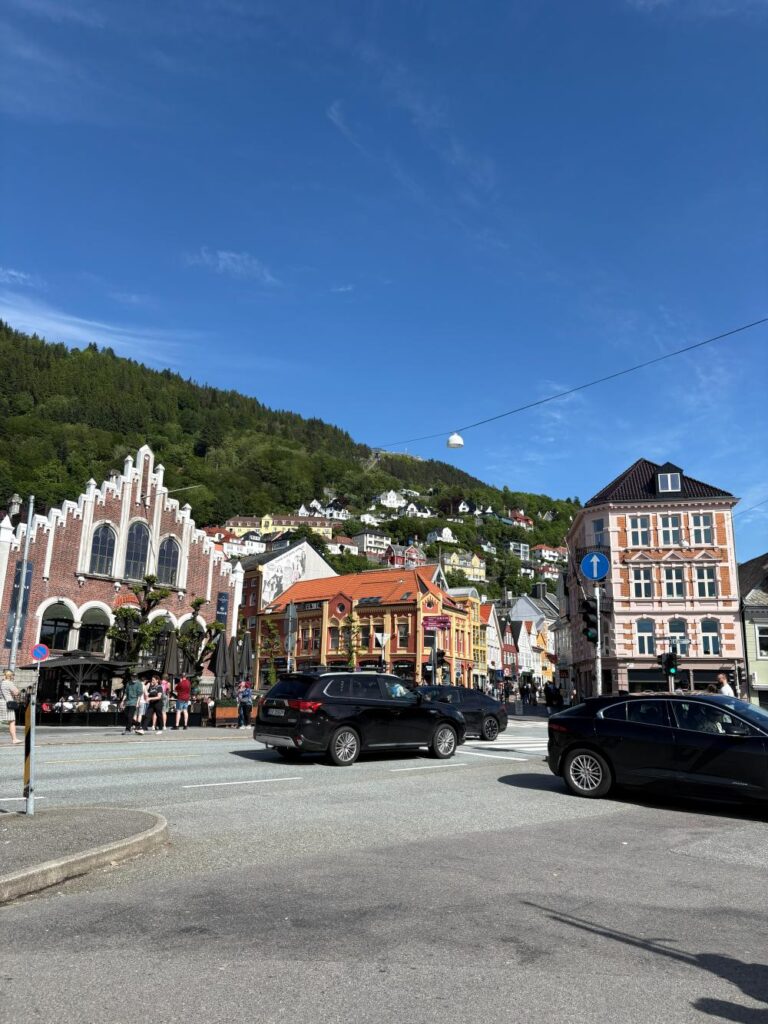Charming streets and scenic harbor views in Bergen showcasing Norway's postcard-perfect beauty