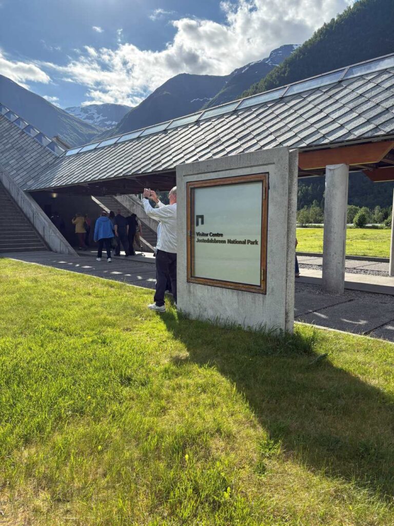 Learning about Norway's glaciers at the Norwegian Glacier Museum