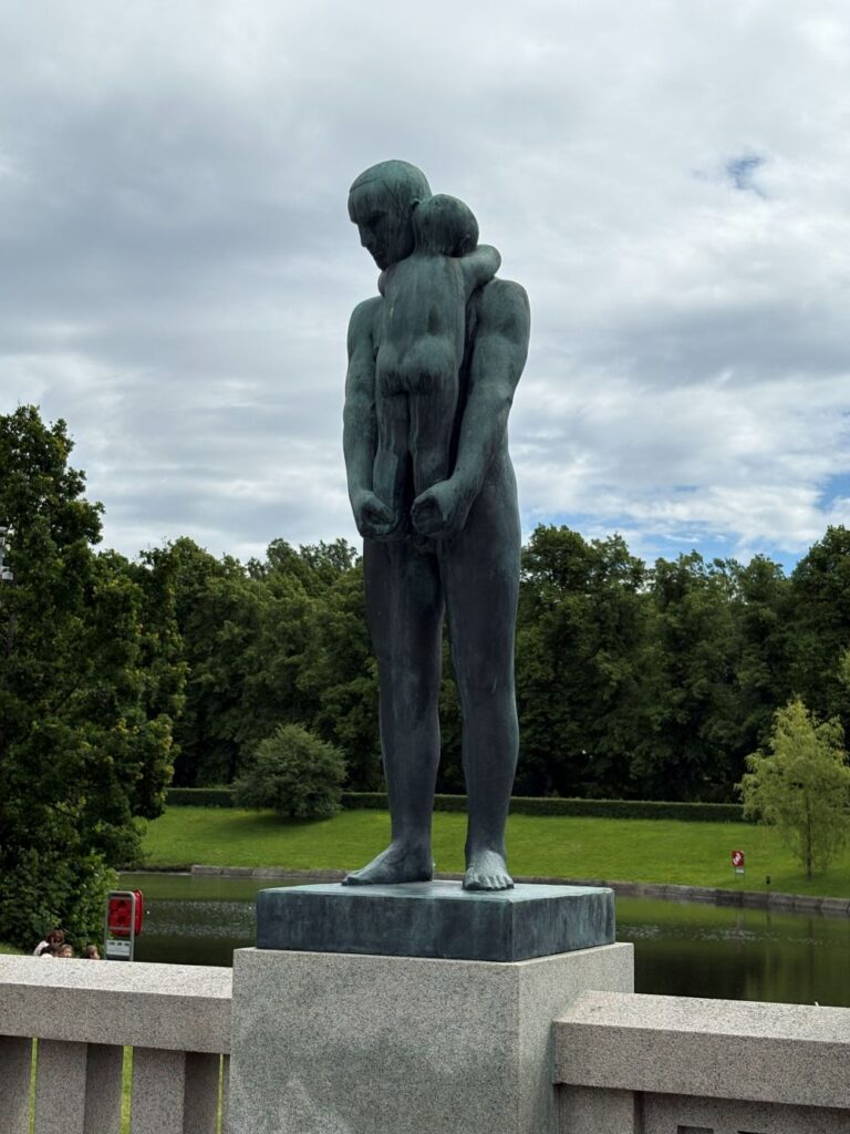 Outdoor sculptures created by Gustav Vigeland in Frogner Park