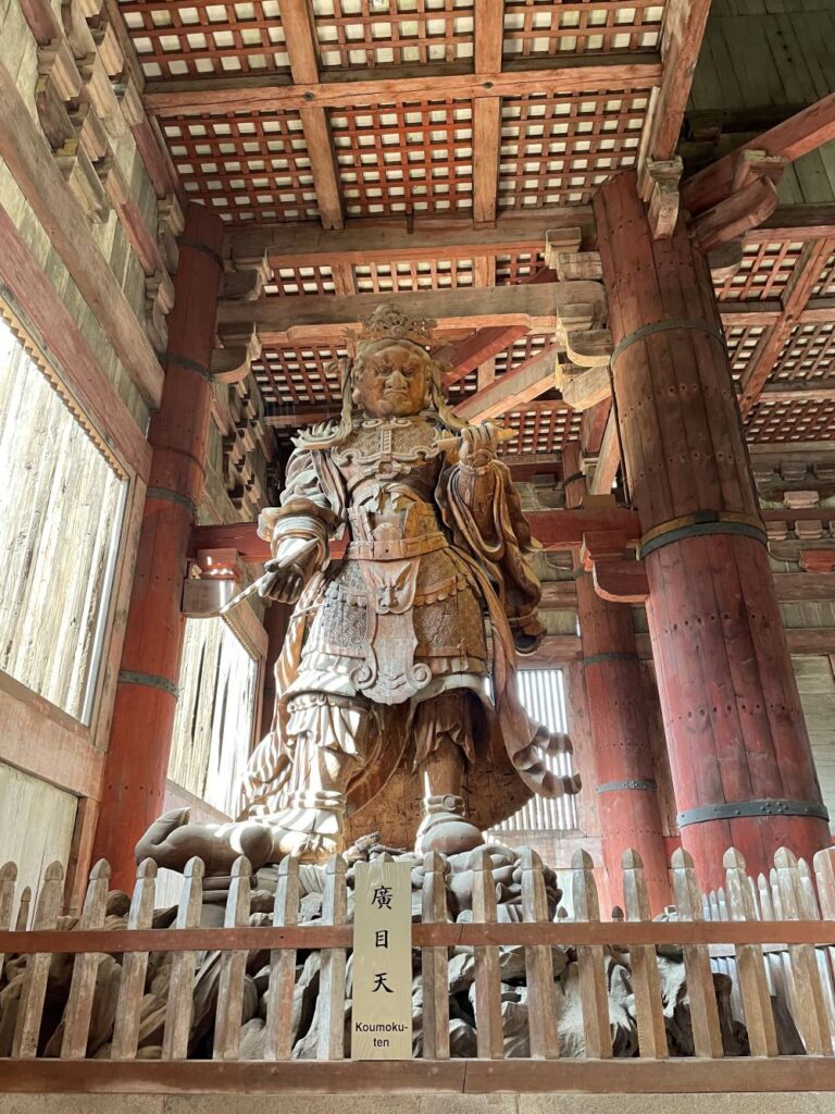 Tōdaiji Temple and its massive wooden hall in Nara during a Day Trip From Osaka to Japan's historic temple city