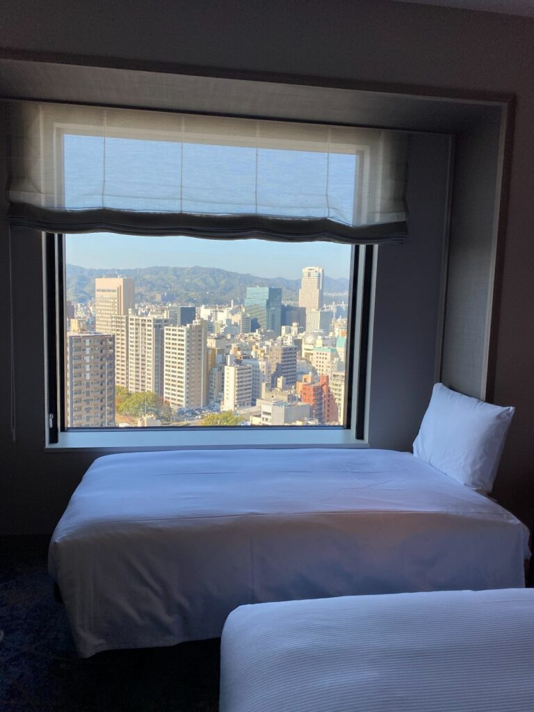 Hiroshima travel stay at Hilton Hiroshima, a modern hotel conveniently located in the city center